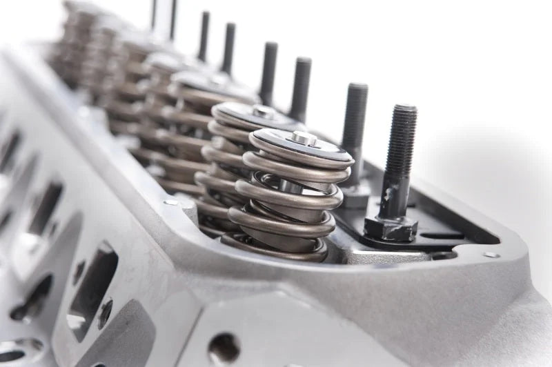 Edelbrock Cylinder Head SB Ford Performer RPM 2 02In Int Valve for Hydraulic Roller Cam As Cast (Ea) - Back View