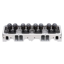 Load image into Gallery viewer, Edelbrock Cylinder Head SBC E-Cnc 185 64cc Straight Plug for Hydraulic Roller Cam Complete - Side View