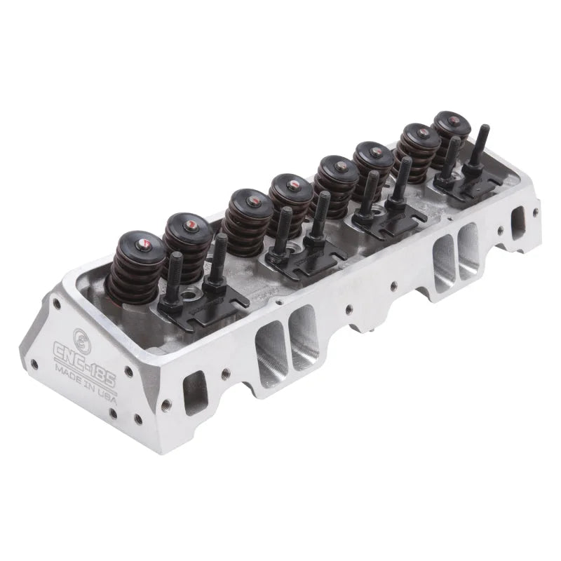 Edelbrock Cylinder Head SBC E-Cnc 185 64cc Straight Plug for Hydraulic Roller Cam Complete - Additional View 5