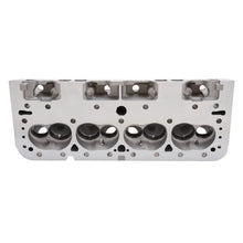 Load image into Gallery viewer, Edelbrock Cylinder Head SBC NHRA Legal 64cc Angled Plug Bare Single - Back View