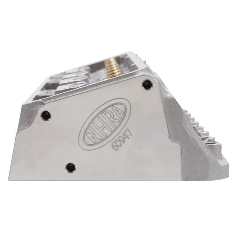 Edelbrock Cylinder Head SBC NHRA Legal 64cc Angled Plug Bare Single - Additional View 7