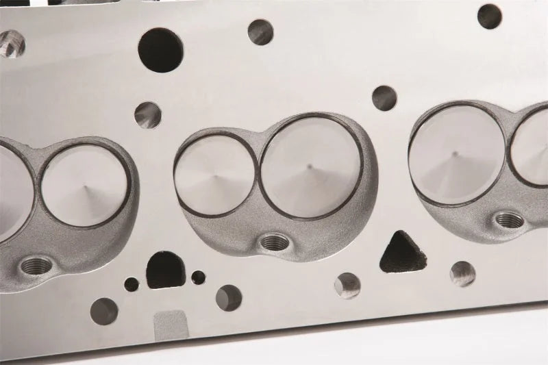 Edelbrock Cylinder Head SBC Performer RPM 23 Deg 170cc Intake 60cc Chamber Flat Tappet Cam Complete - Back View