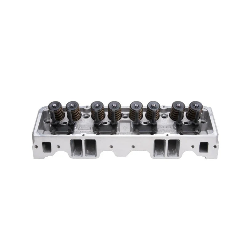 Edelbrock Cylinder Head SBC Performer RPM 64cc Straight Spark Plug for - Main Product View