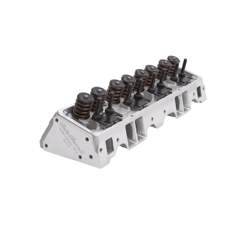 Edelbrock Cylinder Head SBC Performer RPM Straight Spark Plugs 70cc - Additional View 5