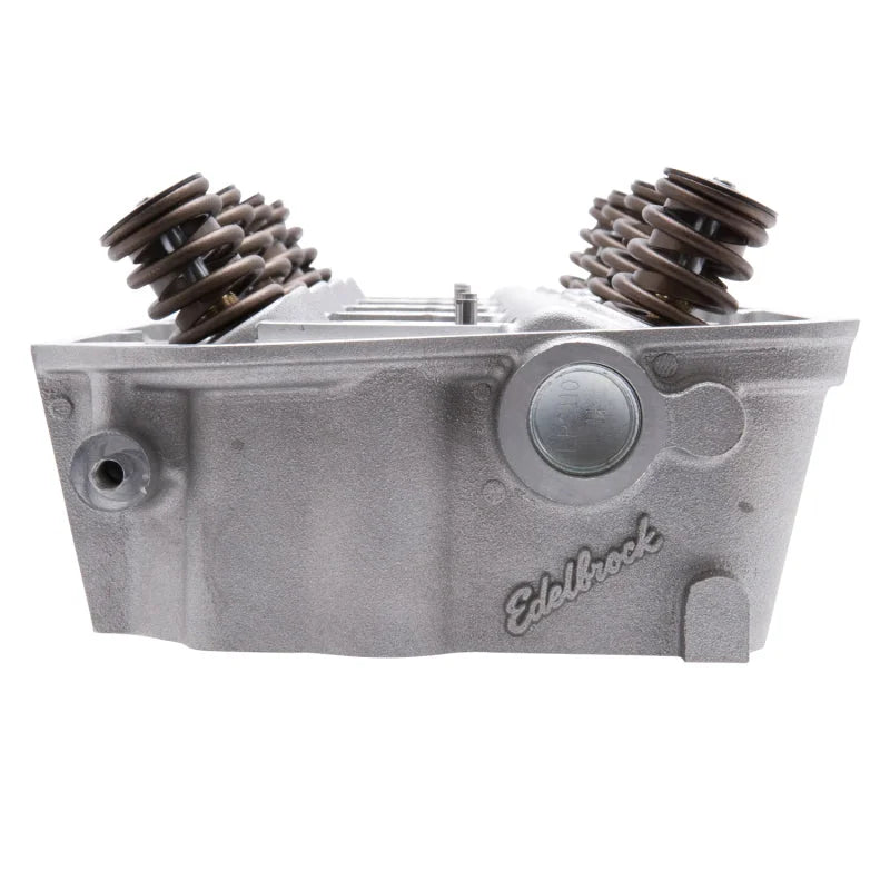Edelbrock Cylinder Head Victor Jr CNC Chrysler 426-572 CI V8 Complete for Hydraulic Roller Camshaft - Back View