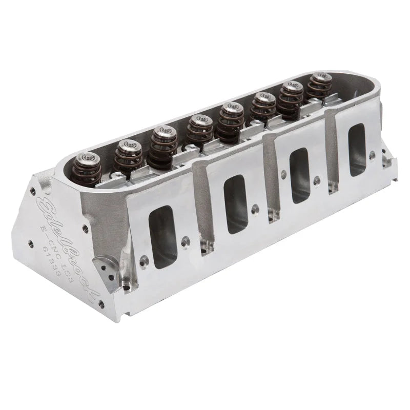 Edelbrock Cylinder Head Victor Jr LS3 GM Gen III/IV (4-Bolt Flange) Standard Block Complete - Additional View 5