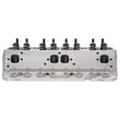 Load image into Gallery viewer, Edelbrock Cylinder Head Victor Jr SBC 23 Deg 220cc Complete for Hydraulic Roller Cam - Back View