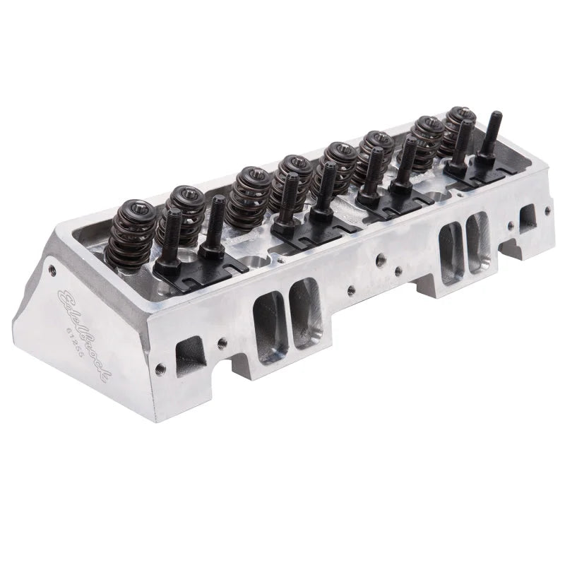 Edelbrock Cylinder Head Victor Jr SBC 23 Deg 220cc Complete for Hydraulic Roller Cam - Additional View 5