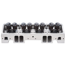 Load image into Gallery viewer, Edelbrock Cylinder Head Victor Jr SBC 23 Deg 220cc Complete for Solid Roller Cam - Main Product View