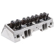 Load image into Gallery viewer, Edelbrock Cylinder Head Victor Jr SBC 23 Deg 220cc Complete for Solid Roller Cam - Installation View