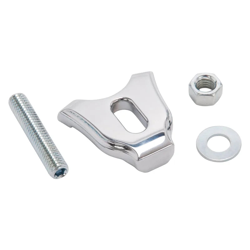 Edelbrock Distributor Hold Down Clamp Chevy Zinc Chrome - Main Product View
