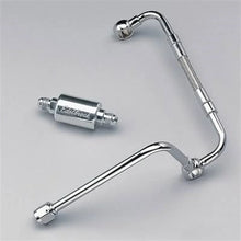 Load image into Gallery viewer, Edelbrock Dual Feed Line/Thunder Series Carb w/ Polished Fuel Filter - Main Product View