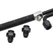 Load image into Gallery viewer, Edelbrock Dual Quad Fuel Line Kit In Clr/Blk Finish - Side View