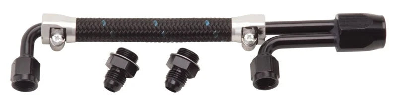 Edelbrock Dual Quad Fuel Line Kit In Clr/Blk Finish - Additional View 6