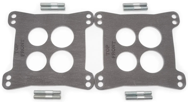 Edelbrock Dual Quad Insulator Kit (2) - Main Product View