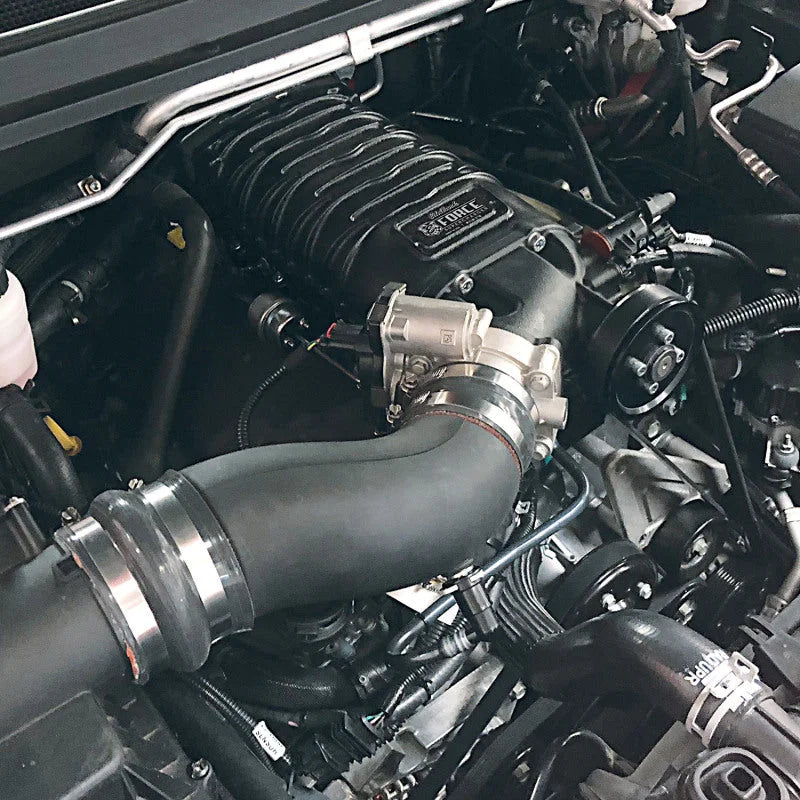 Edelbrock E-Force Supercharger System 2017 Chevrolet Colorado/Canyon Gen 2 LGZ 3.6L V6 w/ Tune - Side View