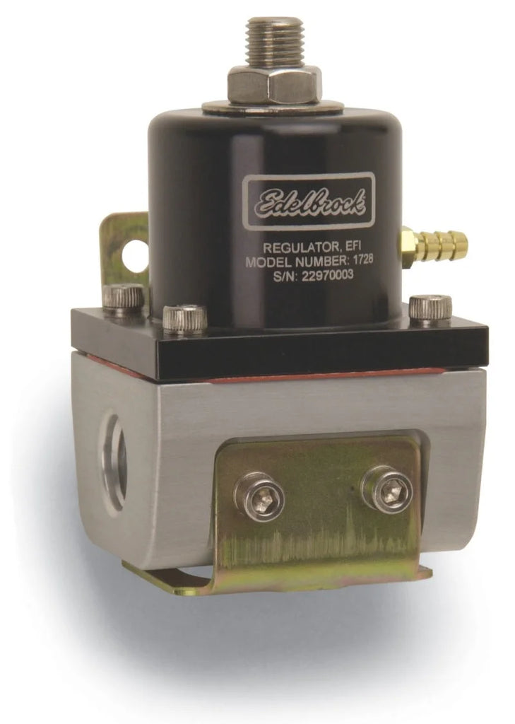 Edelbrock EFI Adj Fuel Press Reg 6An In/6An Out - Side View