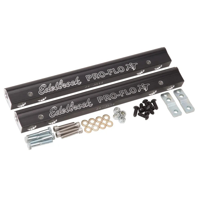 Edelbrock EFI Fuel Rail Kit SBC Pro-Flo XT for Use On 7137 Intake - Main Product View