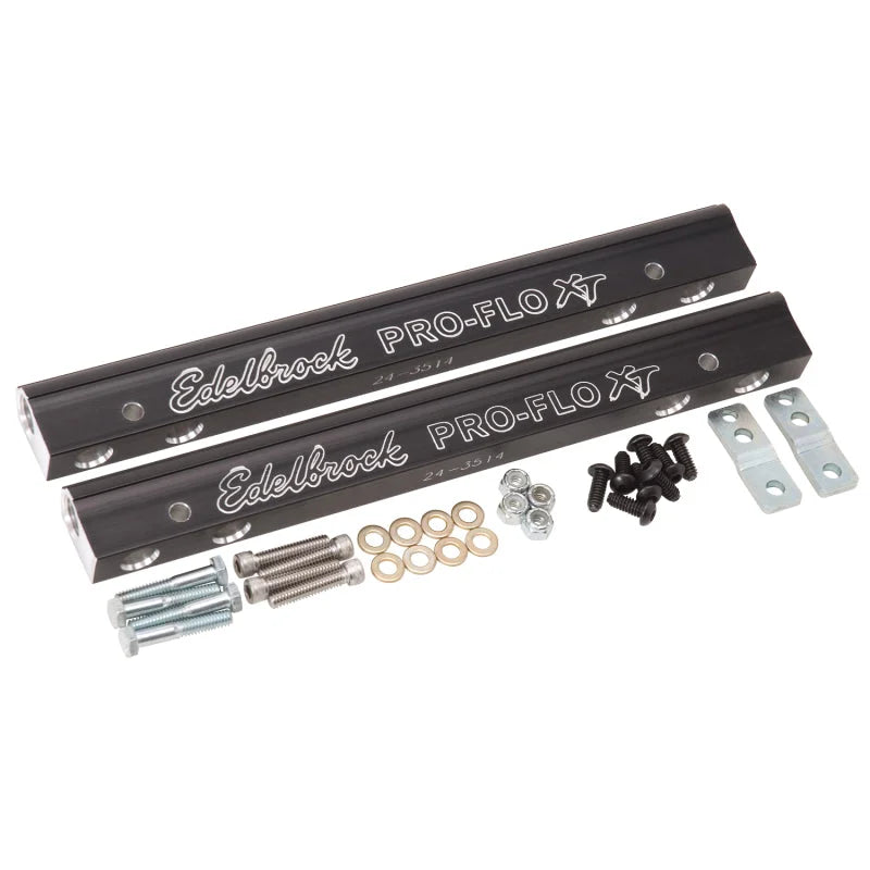 Edelbrock EFI Fuel Rail Pro Flo XT Chrysler 440 - Side View