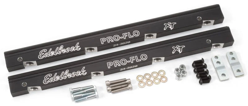 Edelbrock EFI Fuel Rail Pro Flo XT GM LS1 - Side View