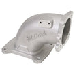 Load image into Gallery viewer, Edelbrock EFI Intake Elbow Universal 100 Deg 120mm T B to 4500 Dominator Flange - Side View