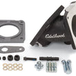 Load image into Gallery viewer, Edelbrock EFI Throttle Body Adaptor (Elbow) Ford Mustang 94-95 w/ Black Mini Texture Powder Coat - Main Product View