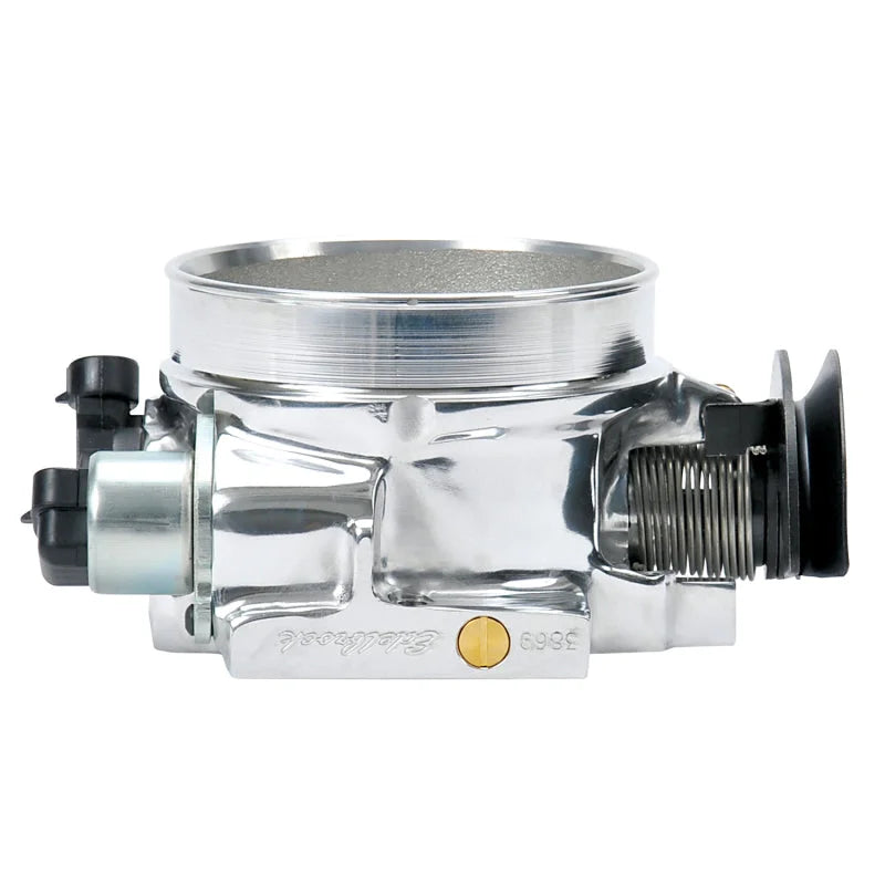 Edelbrock EFI Throttle Body Pro-Flo XT 90mm Polished - Back View