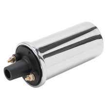 Load image into Gallery viewer, Edelbrock Electronic Oil Filled Ignition Coil - Chrome Finish - Main Product View
