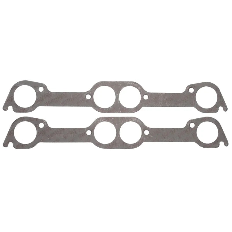 Edelbrock Exhaust Gasket Set (2) Pontiac 389-455 - Side View