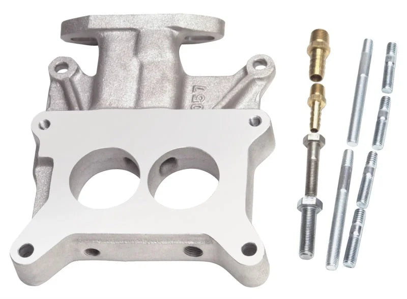 Edelbrock Ford 2-Bbl EGR Adapter - Side View