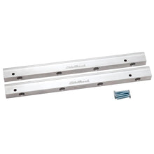Load image into Gallery viewer, Edelbrock Ford 4 6L Sohc Fuel Rail for Victor Jr EFI Manifold (28385) - Side View