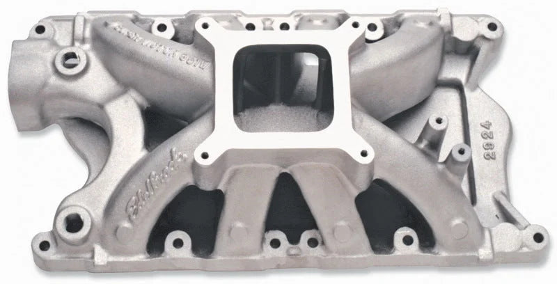 Edelbrock Ford 9 5In Super Vctr 351-W Manifold - Side View