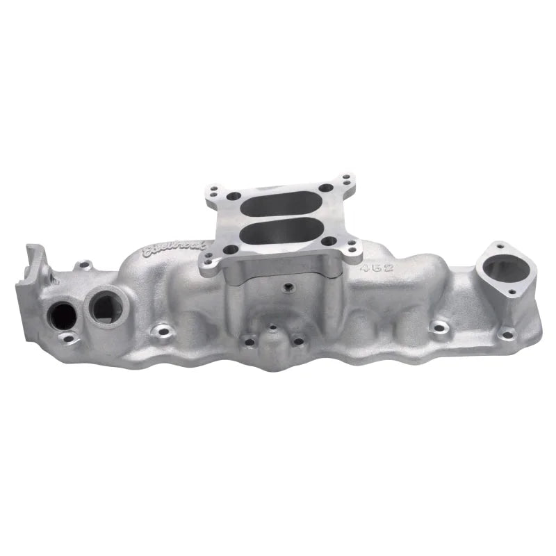 Edelbrock Ford Flathead 4Bbl Manifold (1949-1953) - Side View