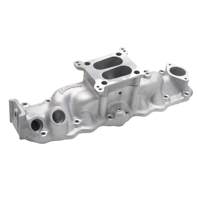 Edelbrock Ford Flathead 4Bbl Manifold (1949-1953) - Back View