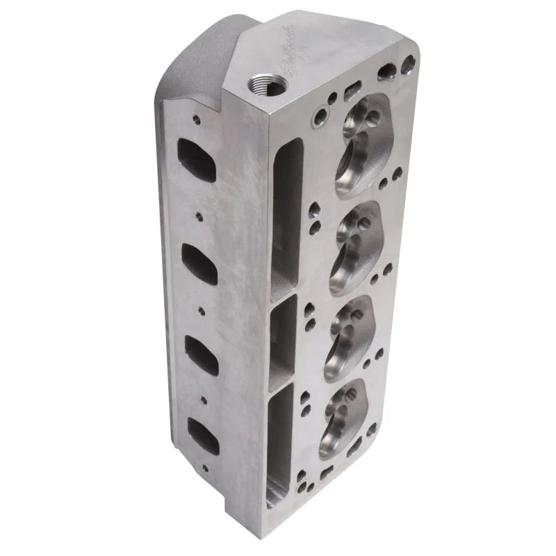 Edelbrock Ford Glidden Victor II Racing Head (Bare) Un-Hipped Version - Back View
