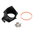 Load image into Gallery viewer, Edelbrock Ford Godzilla 7.3L Stock Throttle Body Adapter For XTS Series Intake Manifold - Installation View