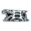 Load image into Gallery viewer, Edelbrock Ford SB 302 Performer RPM Intake Manifold - Chrome Plasma Finish - Main Product View