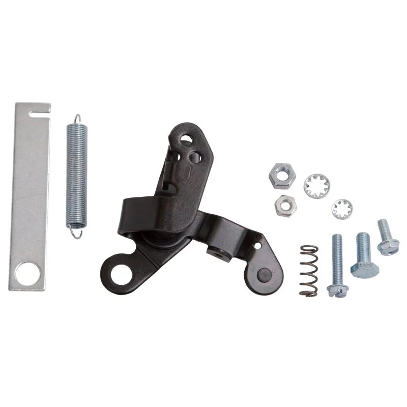 Edelbrock Ford Throttle Lever Adapter (Black) - Side View