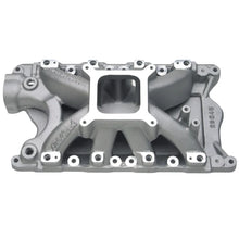 Load image into Gallery viewer, Edelbrock Ford Windsor Super Victor EFI Manifold 9 5In Deck - Side View