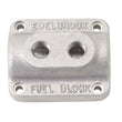 Load image into Gallery viewer, Edelbrock Fuel Block Dual Carburetor As Cast - Main Product View