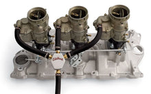 Load image into Gallery viewer, Edelbrock Fuel Block Kit Triple Feed 1286 Mini Block - Main Product View