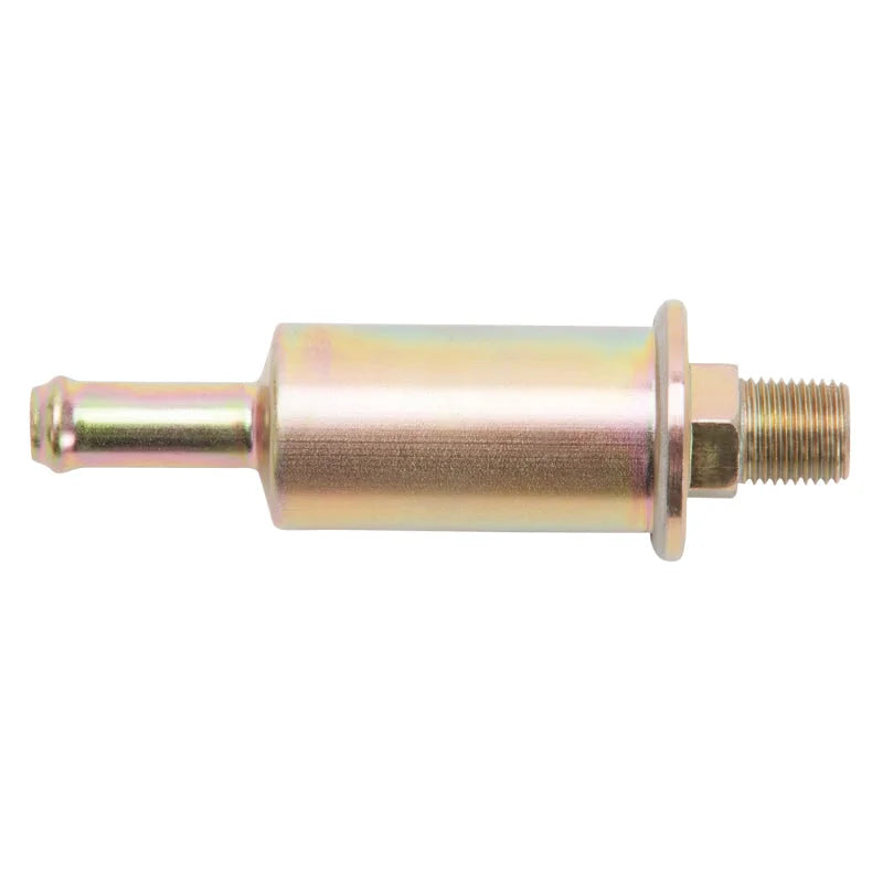 Edelbrock Fuel Filter Micro Fuel Pumps Micron Gas Only - Side View
