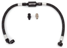 Load image into Gallery viewer, Edelbrock Fuel Hose Assembly Proclassic Finish w/ Competition Filter SBC - Side View