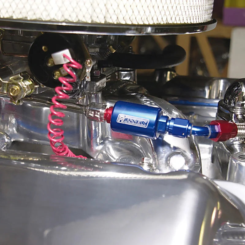 Edelbrock Fuel Line Braided Stainless for BBC ( Use w/ 8134 ) - Additional View 5