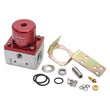 Load image into Gallery viewer, Edelbrock Fuel Pressure Regulator EFI 180 GPH 35-90 PSI -10In/Out -6 Return Red/Clear - Main Product View