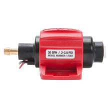 Load image into Gallery viewer, Edelbrock Fuel Pump Low Pressure 12V 30 GPH Gasoline Only - Back View