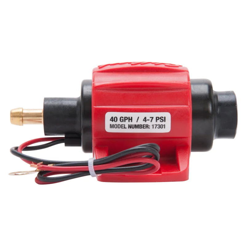 Edelbrock Fuel Pump Low Pressure 12V 38 GPH Gasoline Only - Installation View