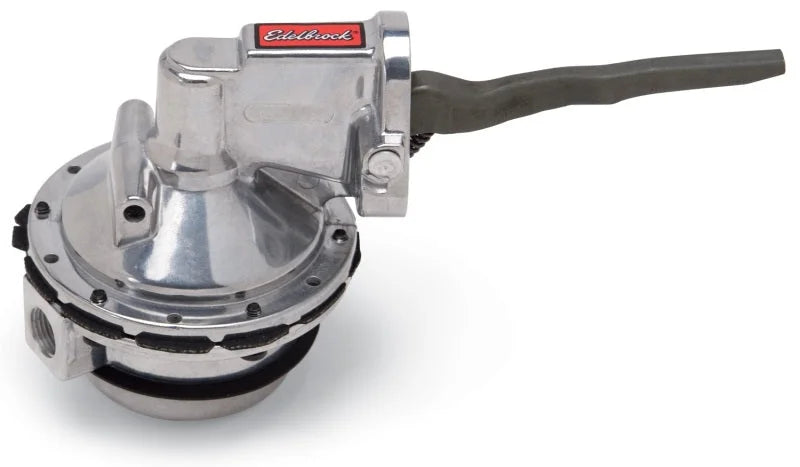 Edelbrock Fuel Pump Mechanical Victor Series Racing 130 GPH Gas Only 429/460 Bbf - Side View