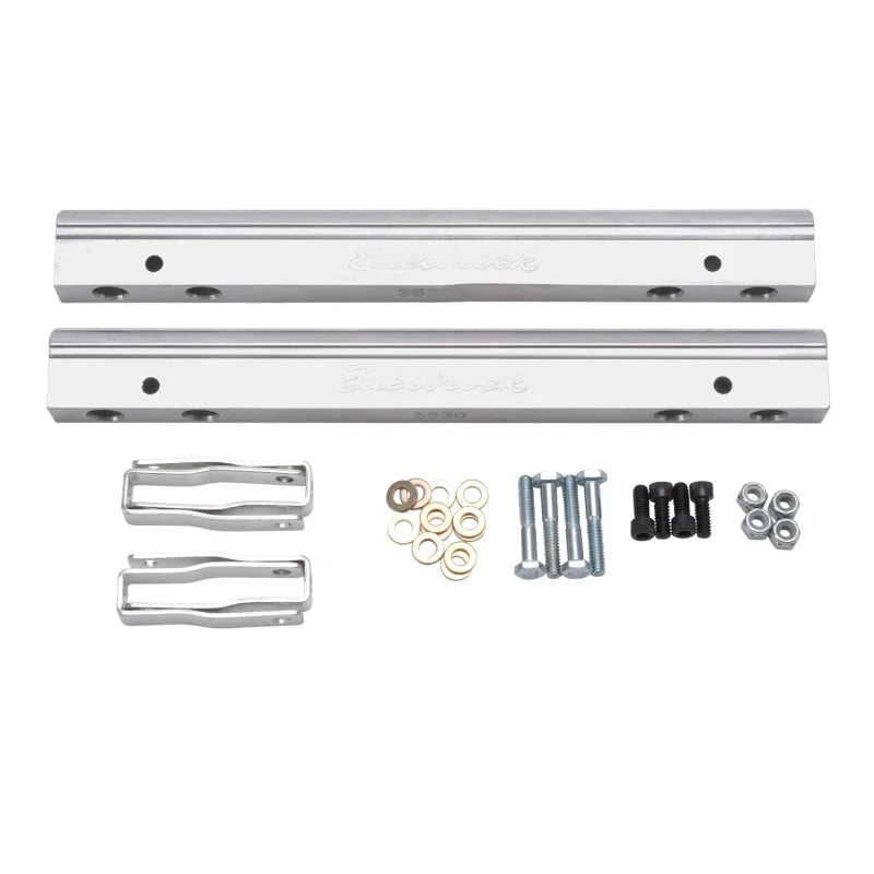 Edelbrock Fuel Rail for SBC Victor Series EFI - Side View