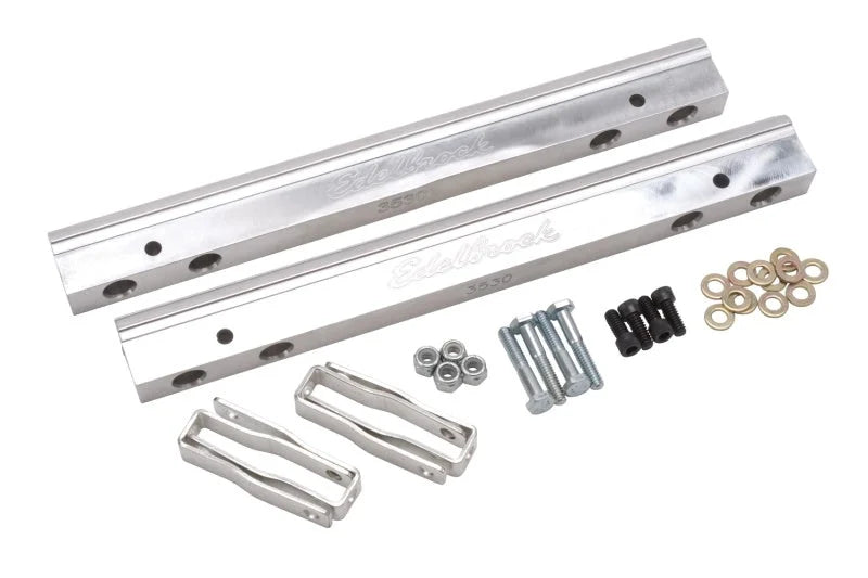 Edelbrock Fuel Rail for SBC Victor Series EFI - Installation View